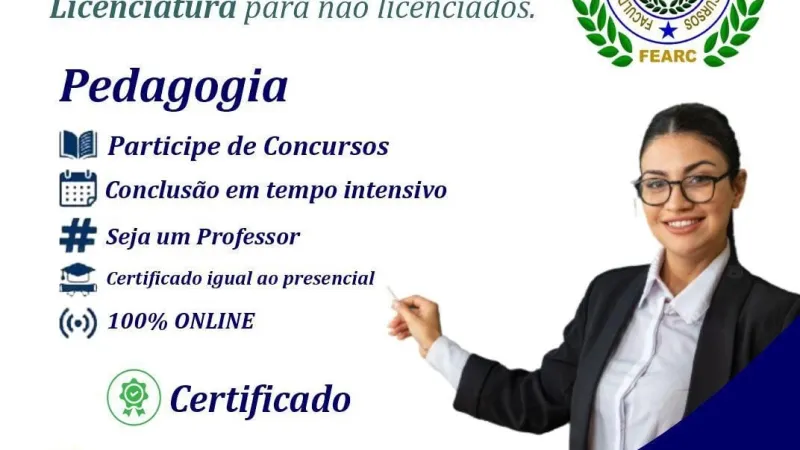 FORMAÇÃO PEDAGOGICA EM PEDAGOGIA