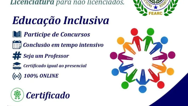 FORMAÇÃO PEDAGOGICA EM EDUCAÇÃO INCLUSIVA